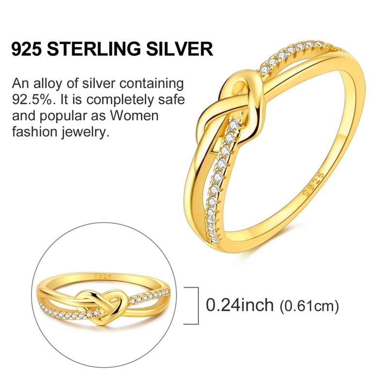 Original 925 Sterling Silver Sparkling Golden Star Firefly Moon Ring For Women Girls Jewelry Birthday Anniversary Gifts Original 925 Sterling Silver Sparkling Golden Star Firefly Moon Ring For Women Girls Jewelry Birthday Anniversary Gifts
