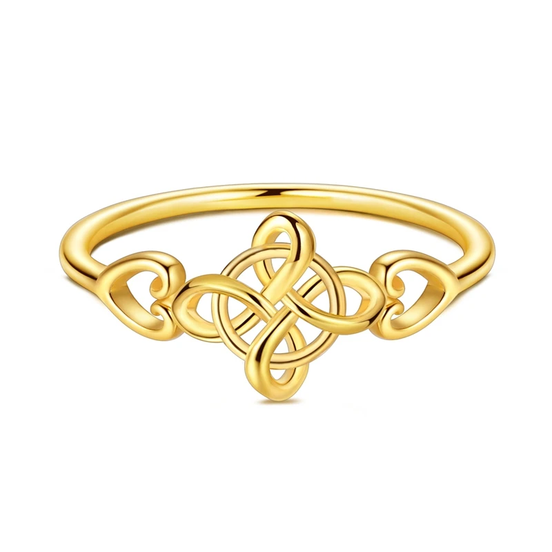 Original 925 Sterling Silver Sparkling Golden Star Firefly Moon Ring For Women Girls Jewelry Birthday Anniversary Gifts Original 925 Sterling Silver Sparkling Golden Star Firefly Moon Ring For Women Girls Jewelry Birthday Anniversary Gifts