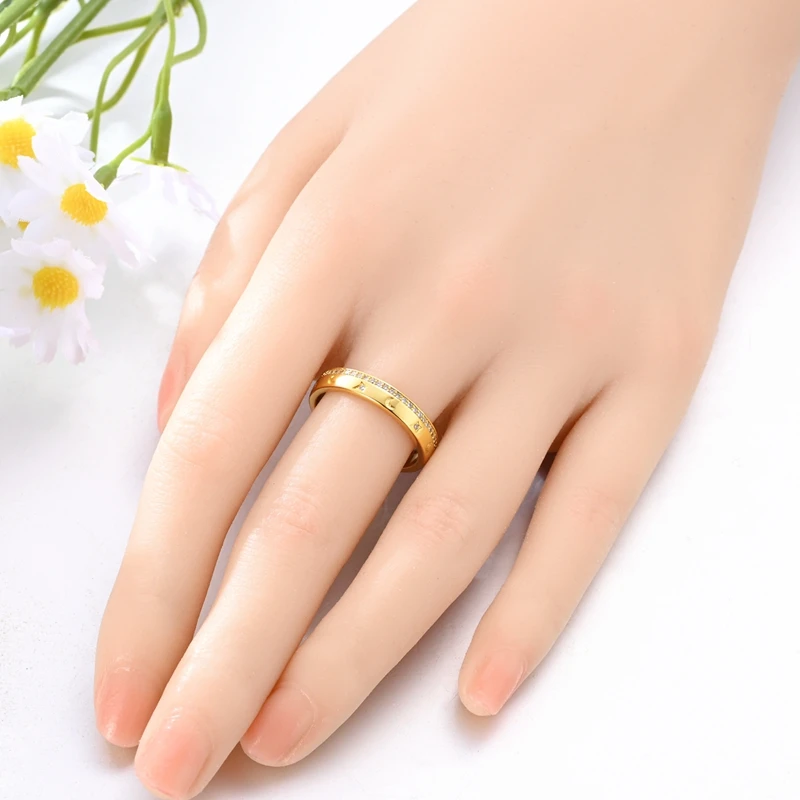 Original 925 Sterling Silver Sparkling Golden Star Firefly Moon Ring For Women Girls Jewelry Birthday Anniversary Gifts Original 925 Sterling Silver Sparkling Golden Star Firefly Moon Ring For Women Girls Jewelry Birthday Anniversary Gifts