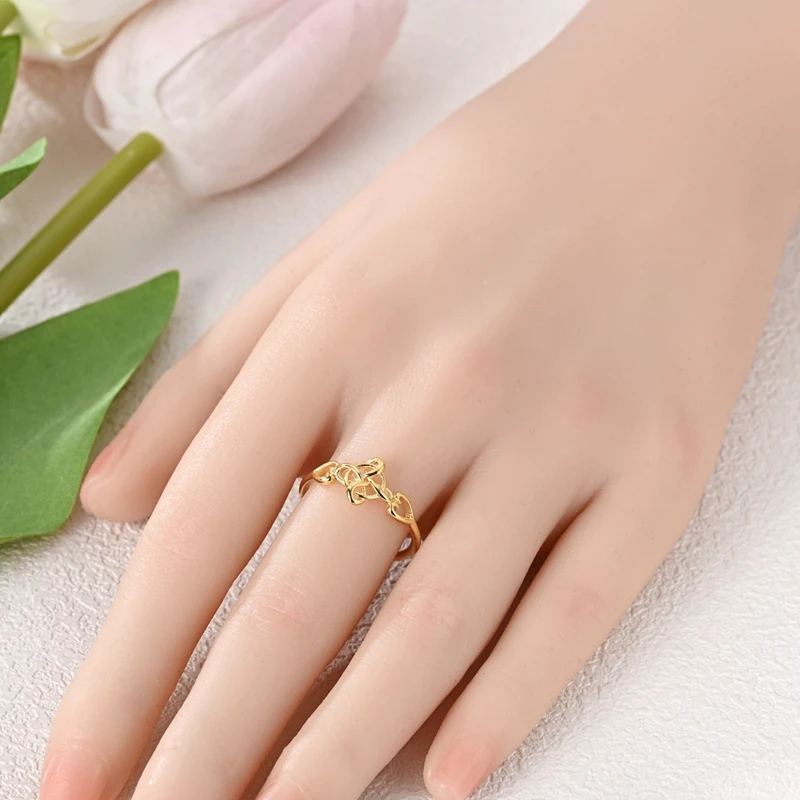 Original 925 Sterling Silver Sparkling Golden Star Firefly Moon Ring For Women Girls Jewelry Birthday Anniversary Gifts Original 925 Sterling Silver Sparkling Golden Star Firefly Moon Ring For Women Girls Jewelry Birthday Anniversary Gifts