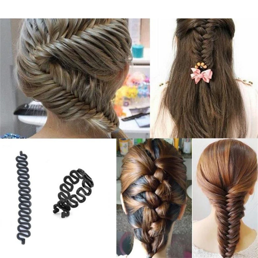 1-6Pcs/Set Multiple Magic Hair Braided Tool Women Girl Hair Donut Bun Maker Hairpins Twist Hair Clip Styling Tool Hair Accessory 1-6Pcs/Set Multiple Magic Hair Braided Tool Women Girl Hair Donut Bun Maker Hairpins Twist Hair Clip Styling Tool Hair Accessory