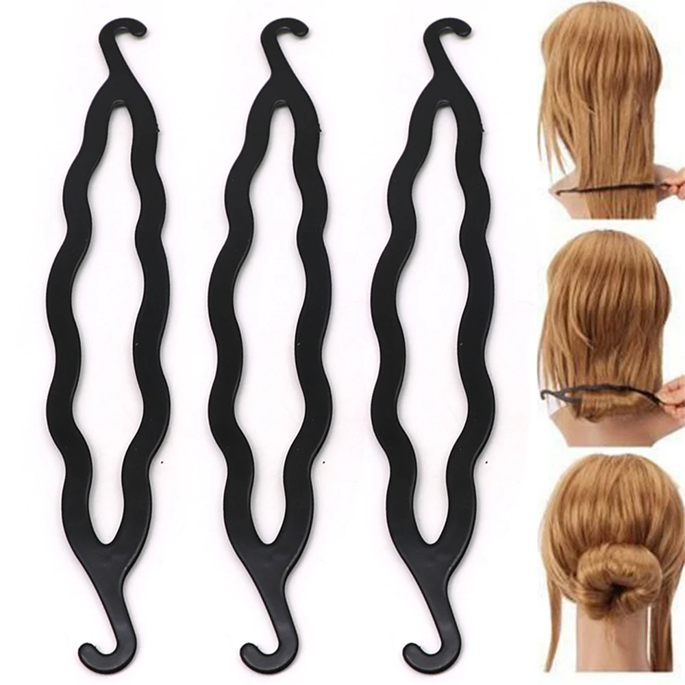 1-6Pcs/Set Multiple Magic Hair Braided Tool Women Girl Hair Donut Bun Maker Hairpins Twist Hair Clip Styling Tool Hair Accessory 1-6Pcs/Set Multiple Magic Hair Braided Tool Women Girl Hair Donut Bun Maker Hairpins Twist Hair Clip Styling Tool Hair Accessory