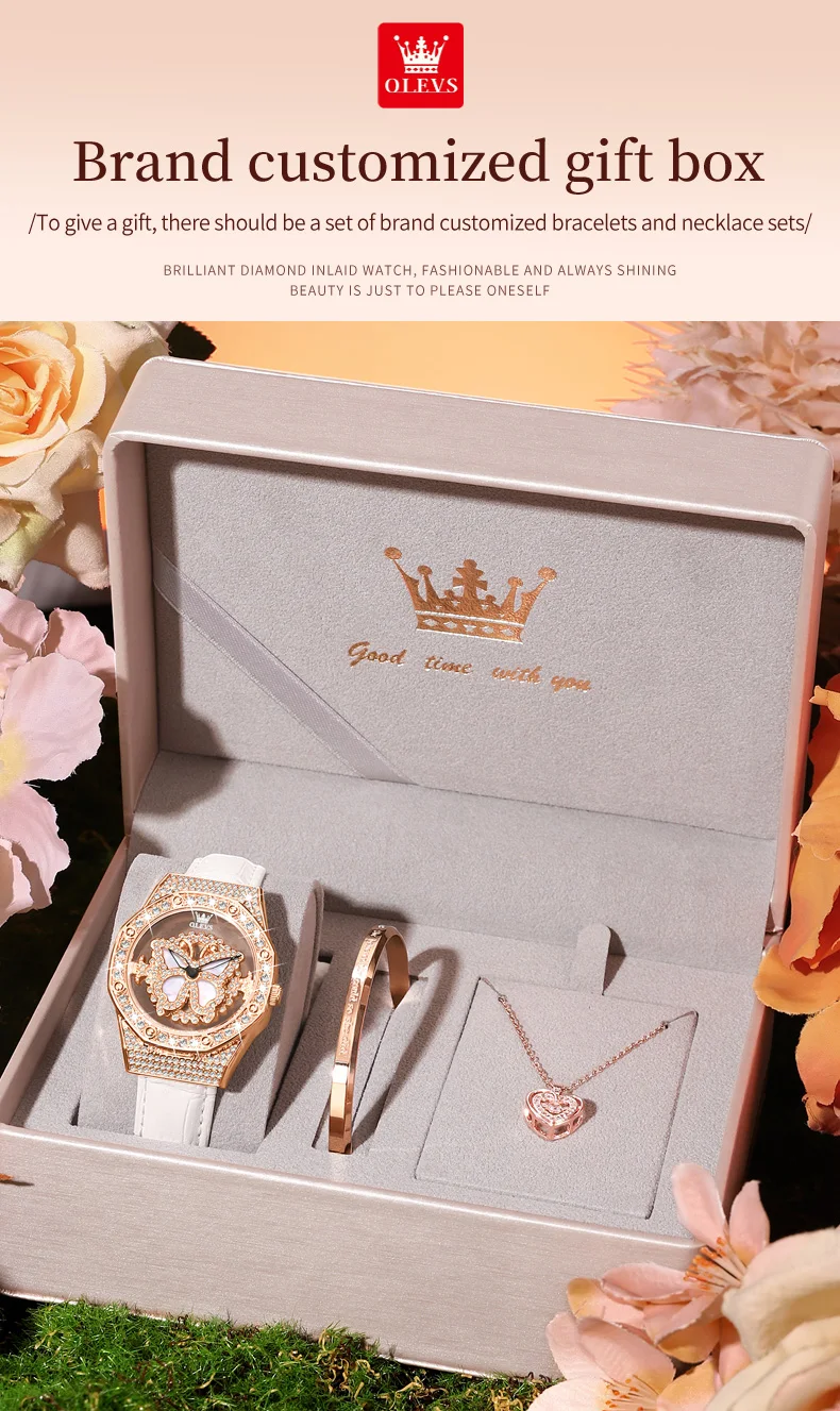 OLEVS 9996 Quartz Watch For Women Top Brand Fashion Woman Wristwatch Butterfly Luxury Waterproof Original Leather Dress Watches OLEVS 9996 Quartz Watch For Women Top Brand Fashion Woman Wristwatch Butterfly Luxury Waterproof Original Leather Dress Watches