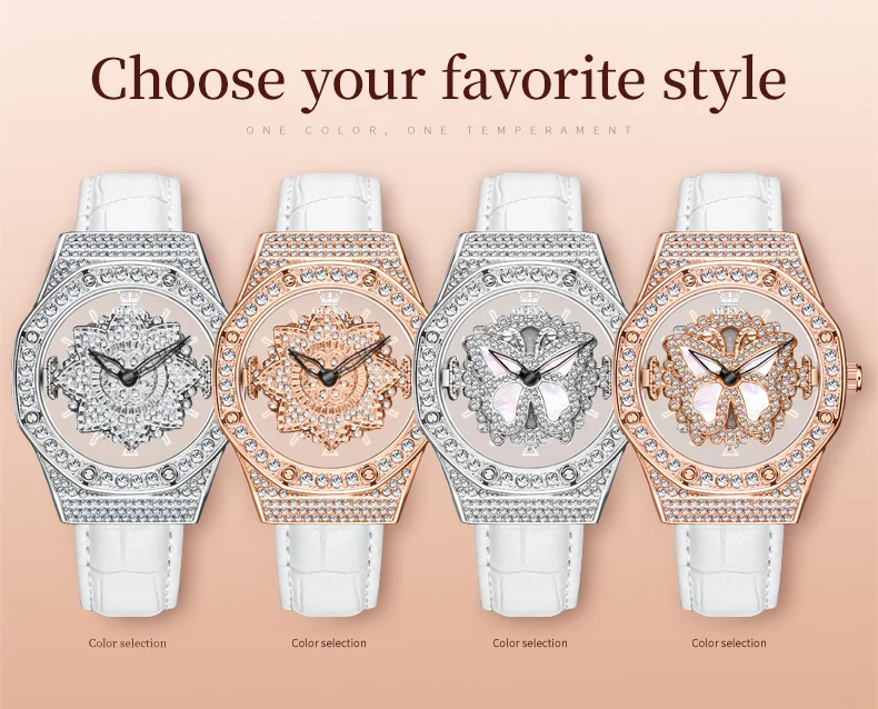 OLEVS 9996 Quartz Watch For Women Top Brand Fashion Woman Wristwatch Butterfly Luxury Waterproof Original Leather Dress Watches OLEVS 9996 Quartz Watch For Women Top Brand Fashion Woman Wristwatch Butterfly Luxury Waterproof Original Leather Dress Watches