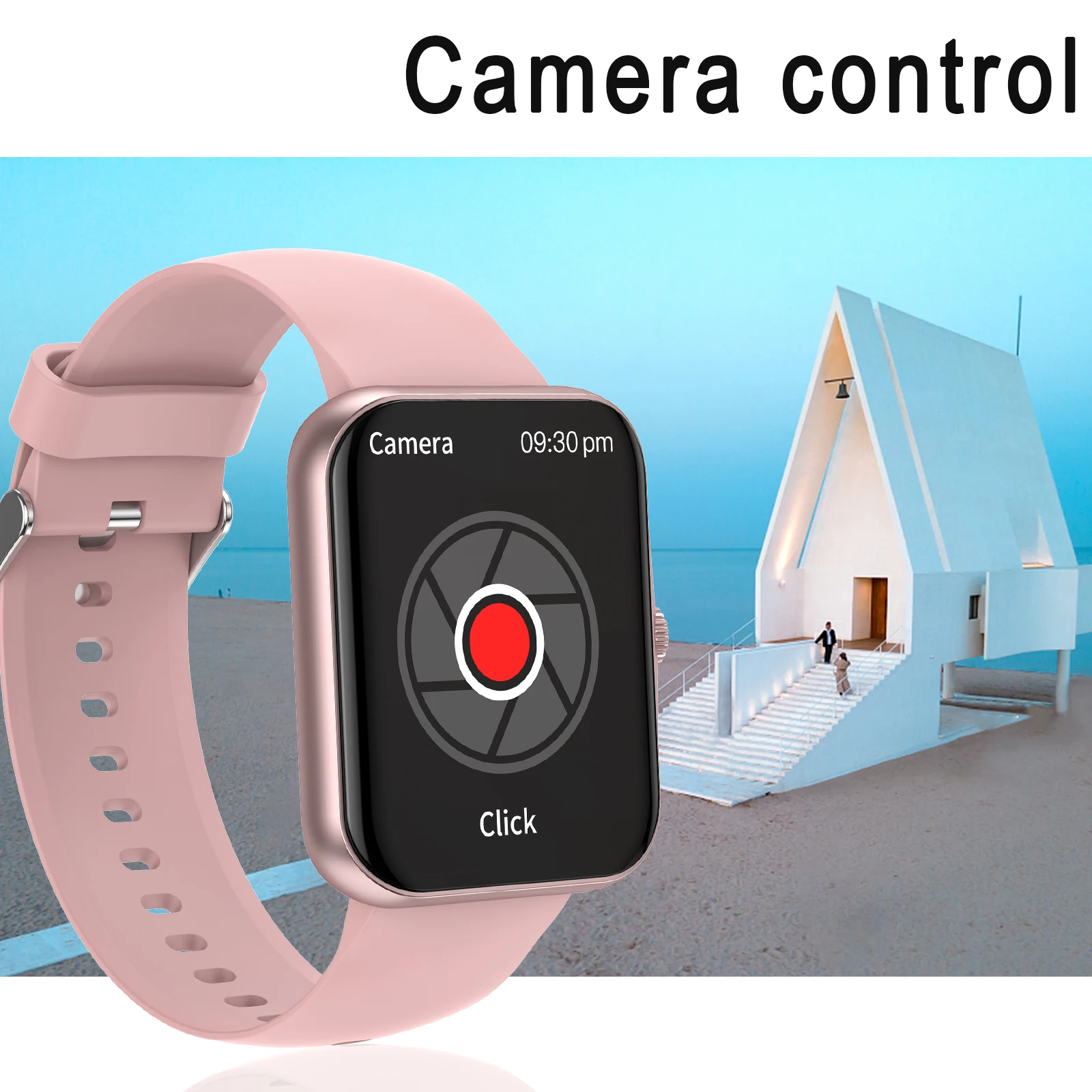 Smartwatch, custom wallpaper, call/message alerts, wireless calling, unisex sports watch, for Android and iPhone - Image 6