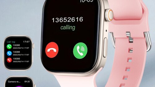 Smart watch, customizable dial, multiple sports modes, answer/make calls, message reminders, suitable for both men and women