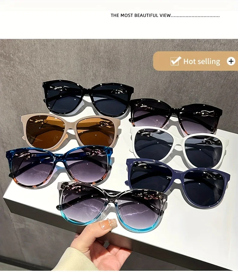Fashion Cat Eye Sunglasses Women Brand Designer Vintage Sun Glasses Female 2025 Lady Retro Shades Oculos De Sol Fashion Cat Eye Sunglasses Women Brand Designer Vintage Sun Glasses Female 2025 Lady Retro Shades Oculos De Sol