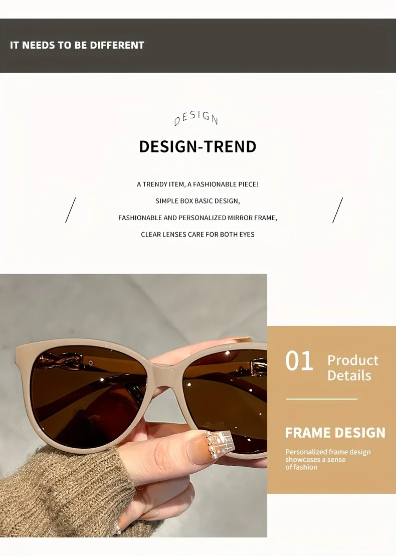 Fashion Cat Eye Sunglasses Women Brand Designer Vintage Sun Glasses Female 2025 Lady Retro Shades Oculos De Sol Fashion Cat Eye Sunglasses Women Brand Designer Vintage Sun Glasses Female 2025 Lady Retro Shades Oculos De Sol