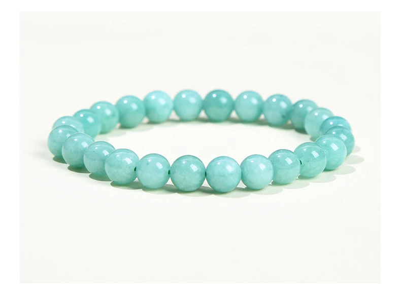 JD Natural Stone Beads Bracelet Amethyst Tiger Eye Crystal Quartz Agate Gem Beads Bangles Women Men Reiki Healling Jewelry Gift