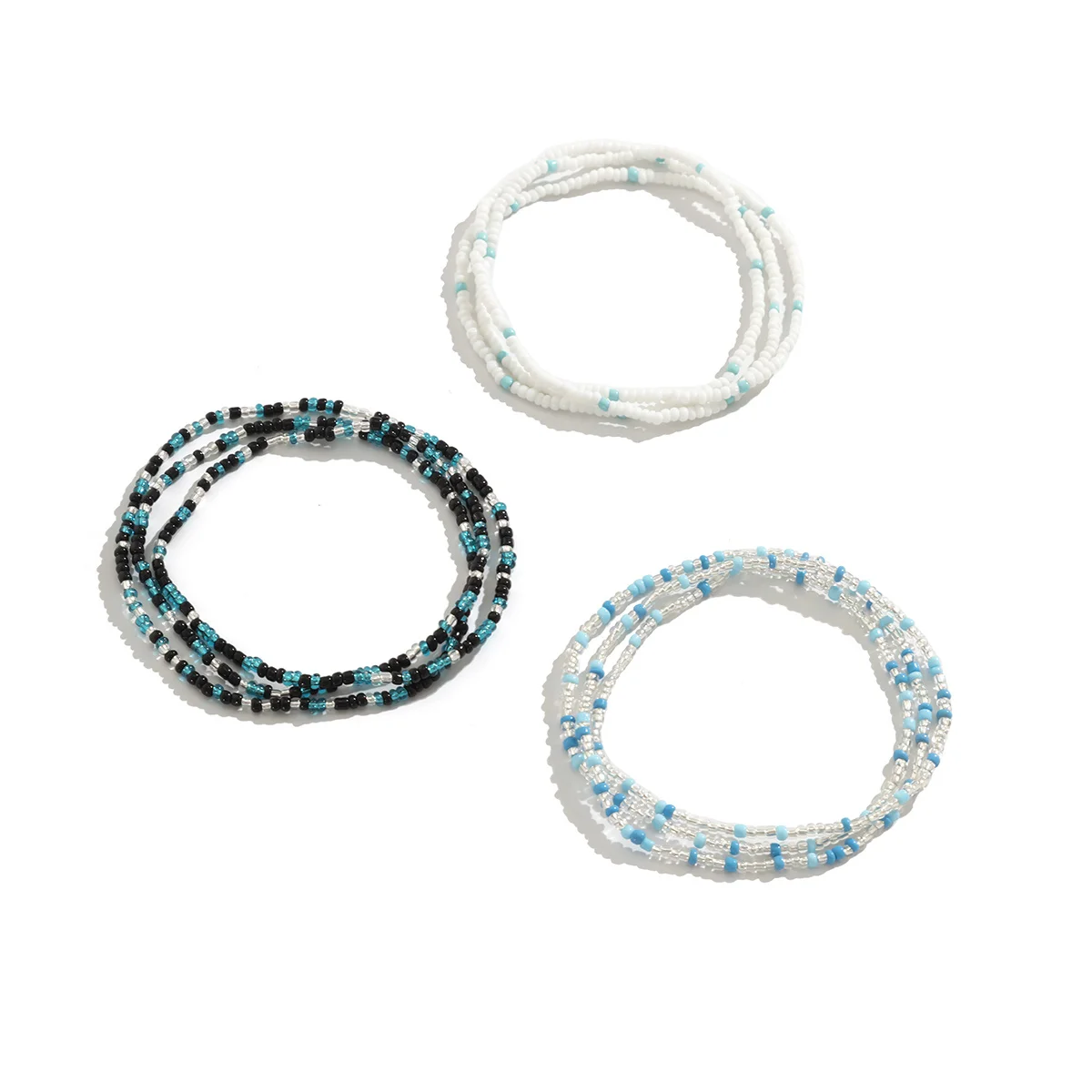 Bohemia Colorful Small Seed Beads Waist Chain for Women Sexy Beach Belly Chain Belt Summer Midriff Tops Accessories Body Jewelry