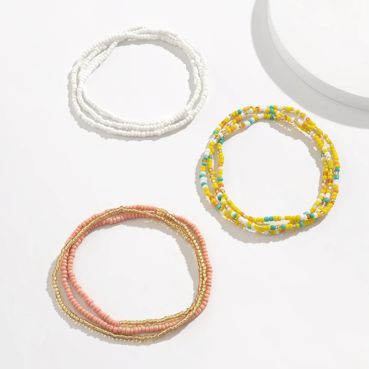 Bohemia Colorful Small Seed Beads Waist Chain for Women Sexy Beach Belly Chain Belt Summer Midriff Tops Accessories Body Jewelry