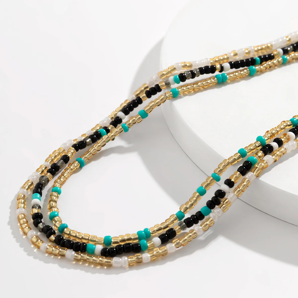 Bohemia Colorful Small Seed Beads Waist Chain for Women Sexy Beach Belly Chain Belt Summer Midriff Tops Accessories Body Jewelry