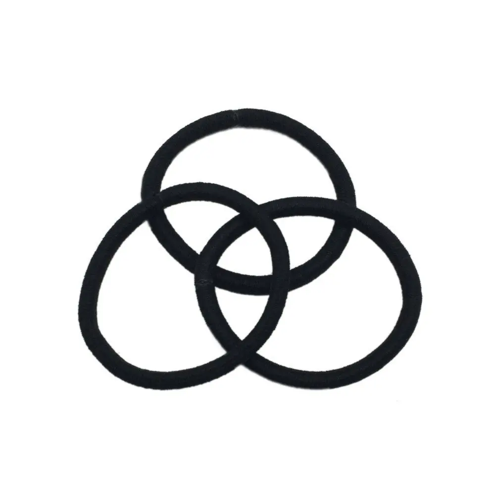 10/30/50pcs 4MM Black Ponytail Holder Elastic Hair Bands Scrunchies For Women Men Girl Lady Hairband Leagues Headband Accessory 10/30/50pcs 4MM Black Ponytail Holder Elastic Hair Bands Scrunchies For Women Men Girl Lady Hairband Leagues Headband Accessory