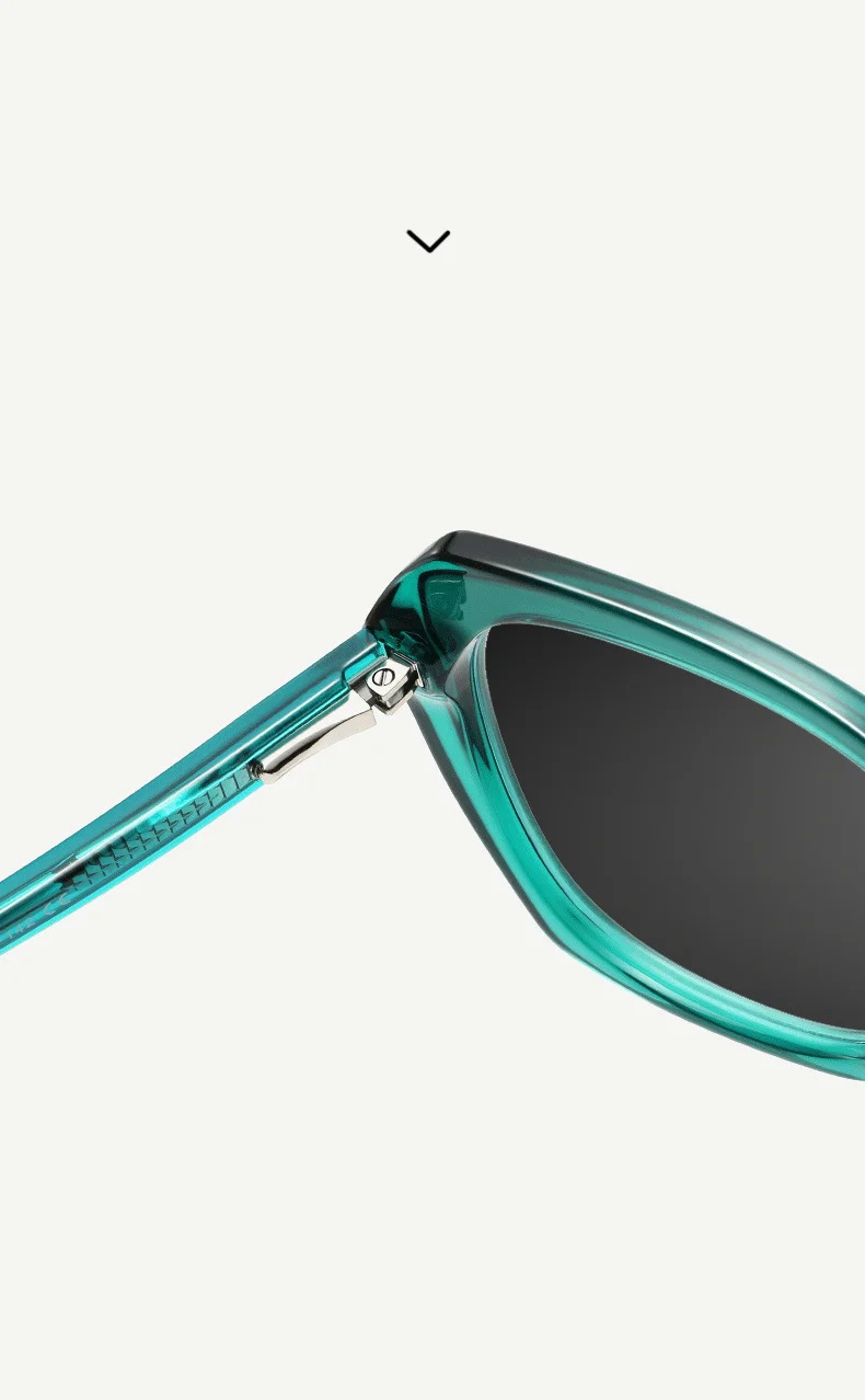 LOERHUNAR 2025 New Fashion Transparent Green Myopia Sunglasses for Woman Large frame TR90 Personality Brand Design Sun Glasses