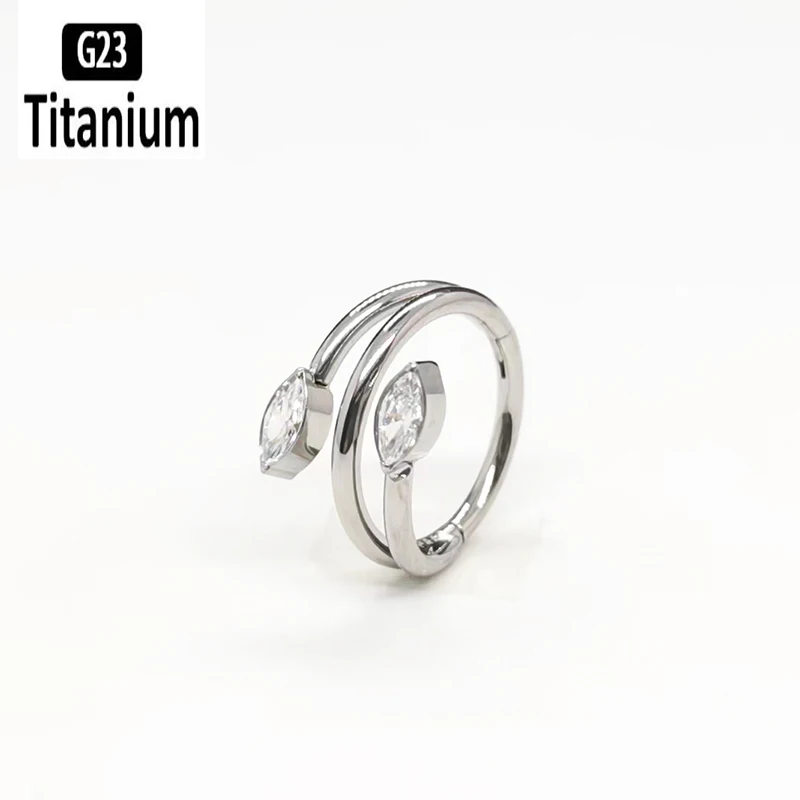 Titanium earrings