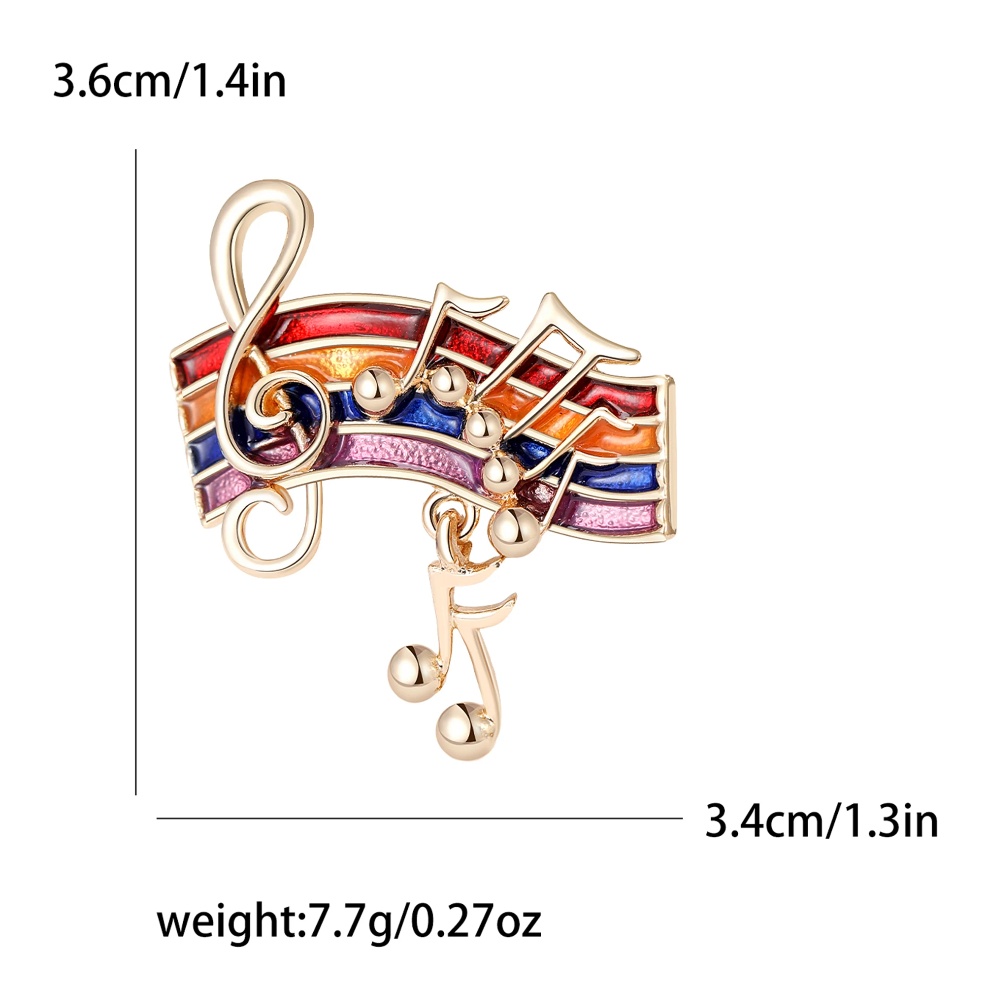 Rhinestone Butterfly Pins for Women Unisex Shiny Glass Musical Note Brooches Event Party Backpack Decoration Clothes Accessories