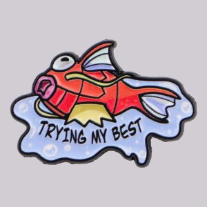 Cute Fish Enamel Pin Lapel Pins for Backpacks Cartoon Anime Brooches for Women Fashion Jewelry Accessories Friends Gift