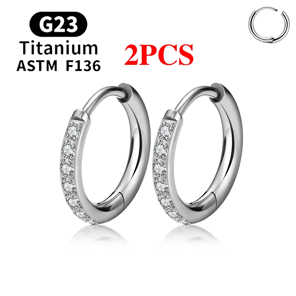 2PCS Silver Color