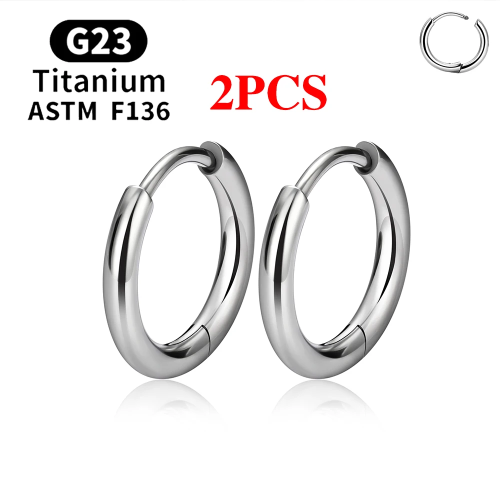 2PCS Silver Color