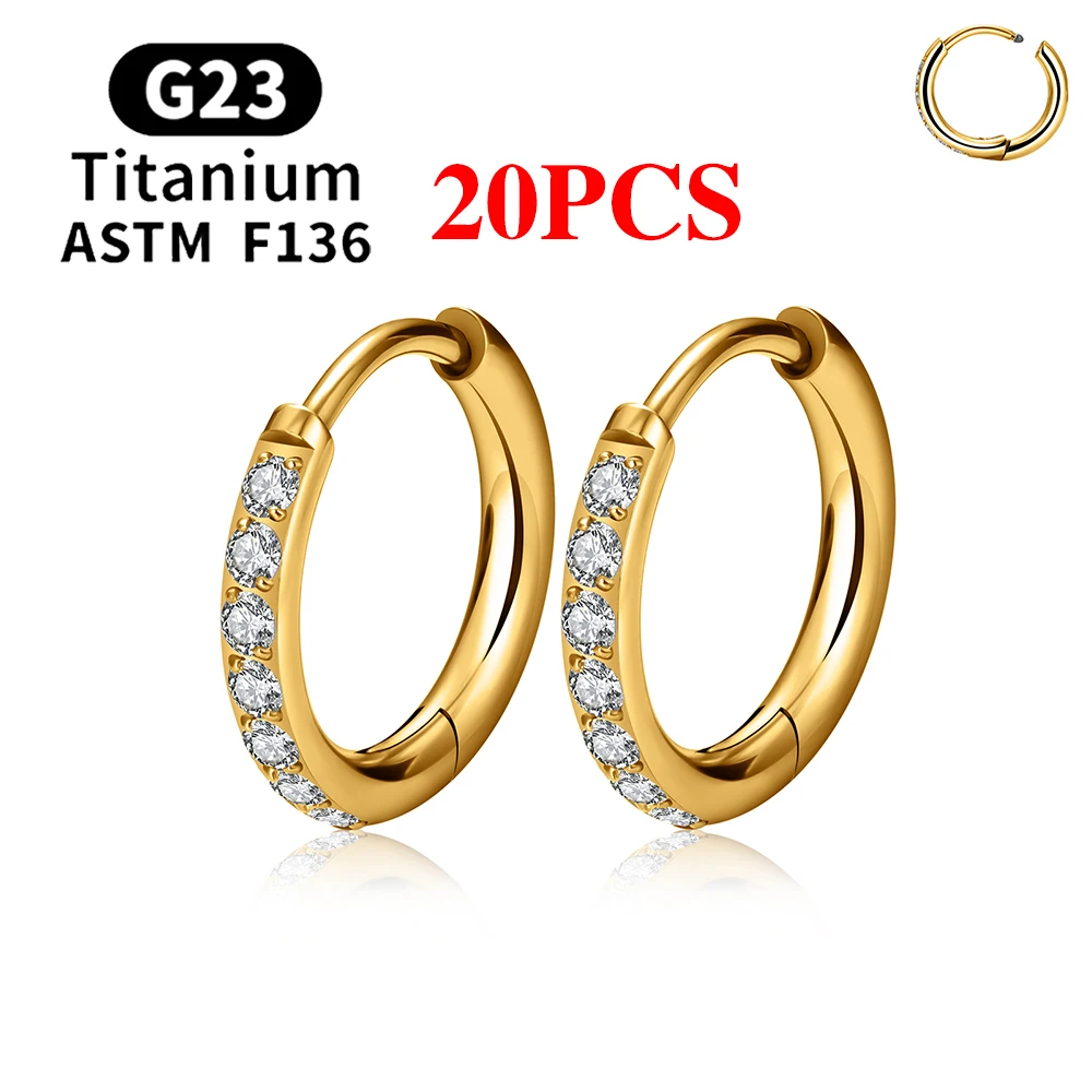 20PCS Gold Color