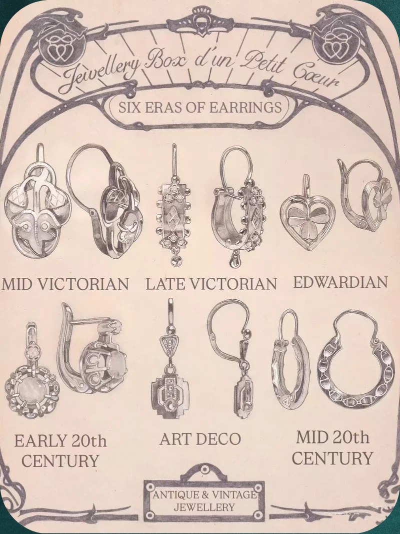 Vintage Square Transparent Crystal Drop Earring Pendent White Large Natural Stone Ball Retro Woman Jewelry For Anniversary Party