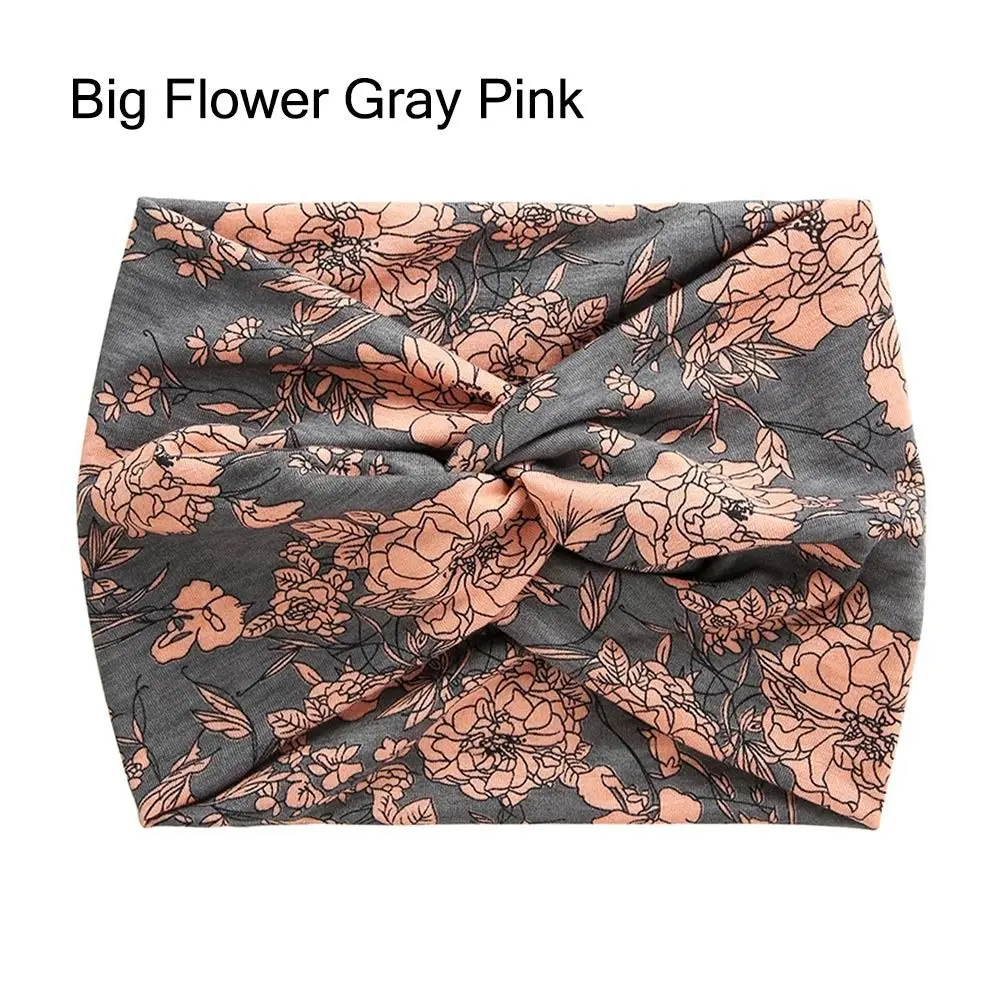 Big Flower Gray Pink