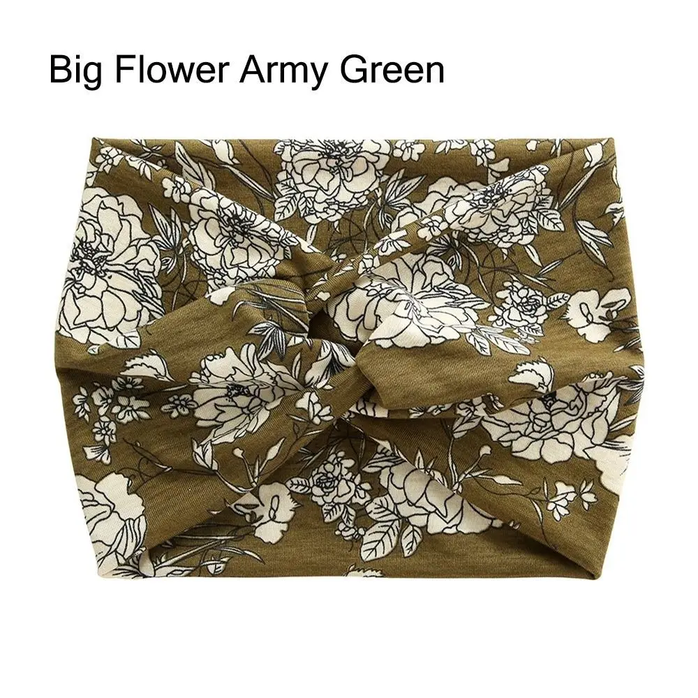Flower Army Green