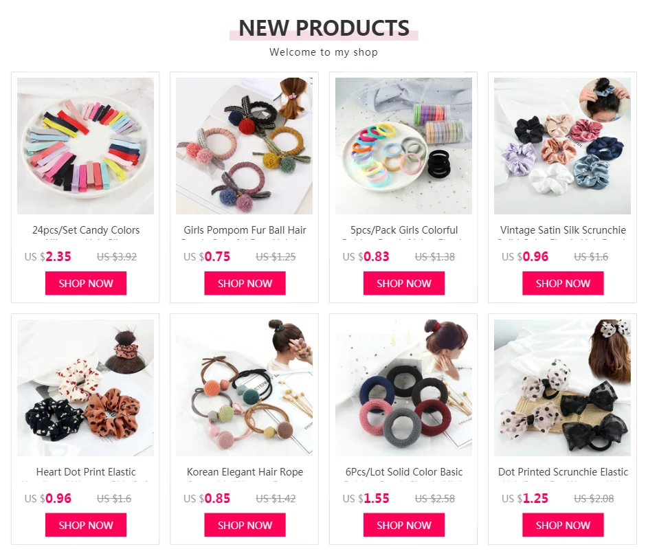 20-100Pcs Hairband Mixed Color Small Elastic Rubber Bands Hair Accessories For Woman Girls Kids Ponytail Holder Scrunchies Gifts