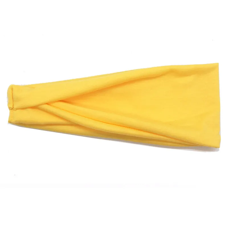 Women Cotton Head Band Fashion Hair Bands for Woman Solid Turban Twist Knitted Hairband Twisted Knotted Headwrap Accessories