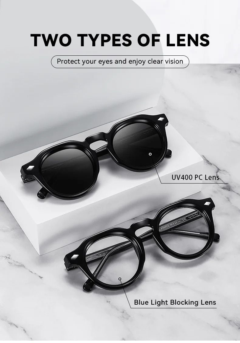O-Q CLUB Men Glasses for Man Fashion Sunglasses Woman 2025 New in Sunglass Luxury Designer Lenses Women's Eyeglasses Eyewear