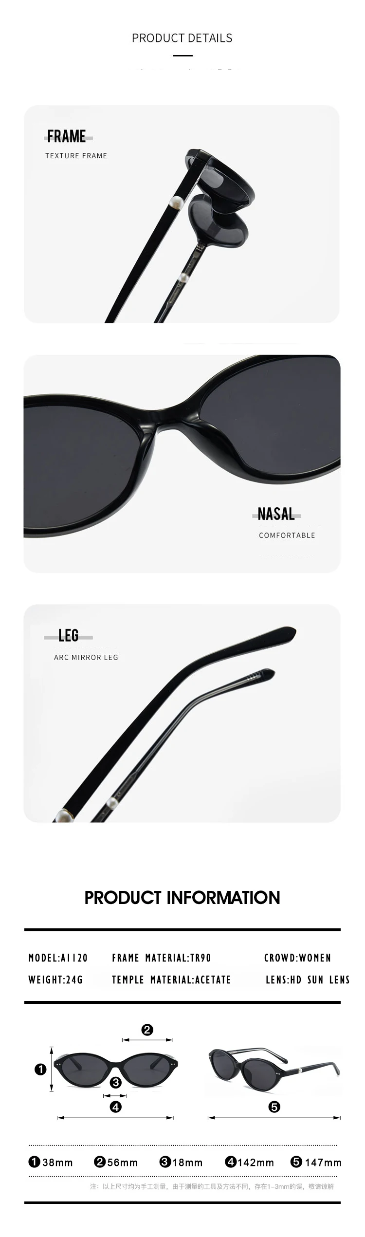 O-Q CLUB Eyepieces Women's Sunglasses Luxury Woman Eye Glasses for Women Sunglass New in Woman Accesories Men Eyeglasses Lunette