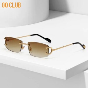 O-Q CLUB Eyepieces Women's Sunglasses Men Y2k Glasses for Man Steampunk Lunette Sunglass Luxury Designer Lenses Woman Eyewear