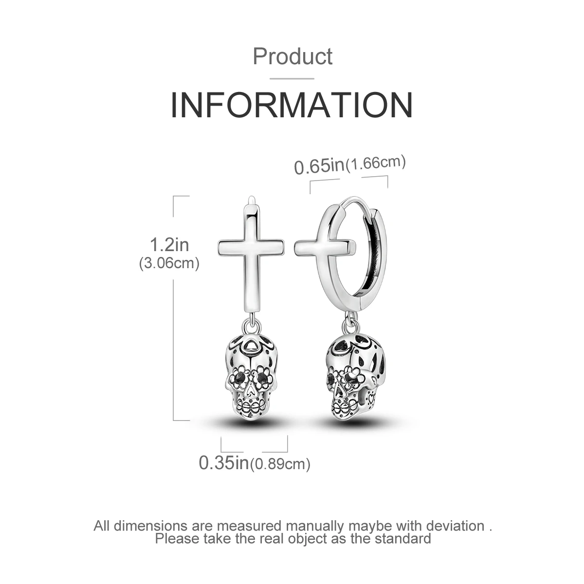 925 Silver Woman Hoop Earring Star Heart Butterfly Pendienes Original Jewelry Gift