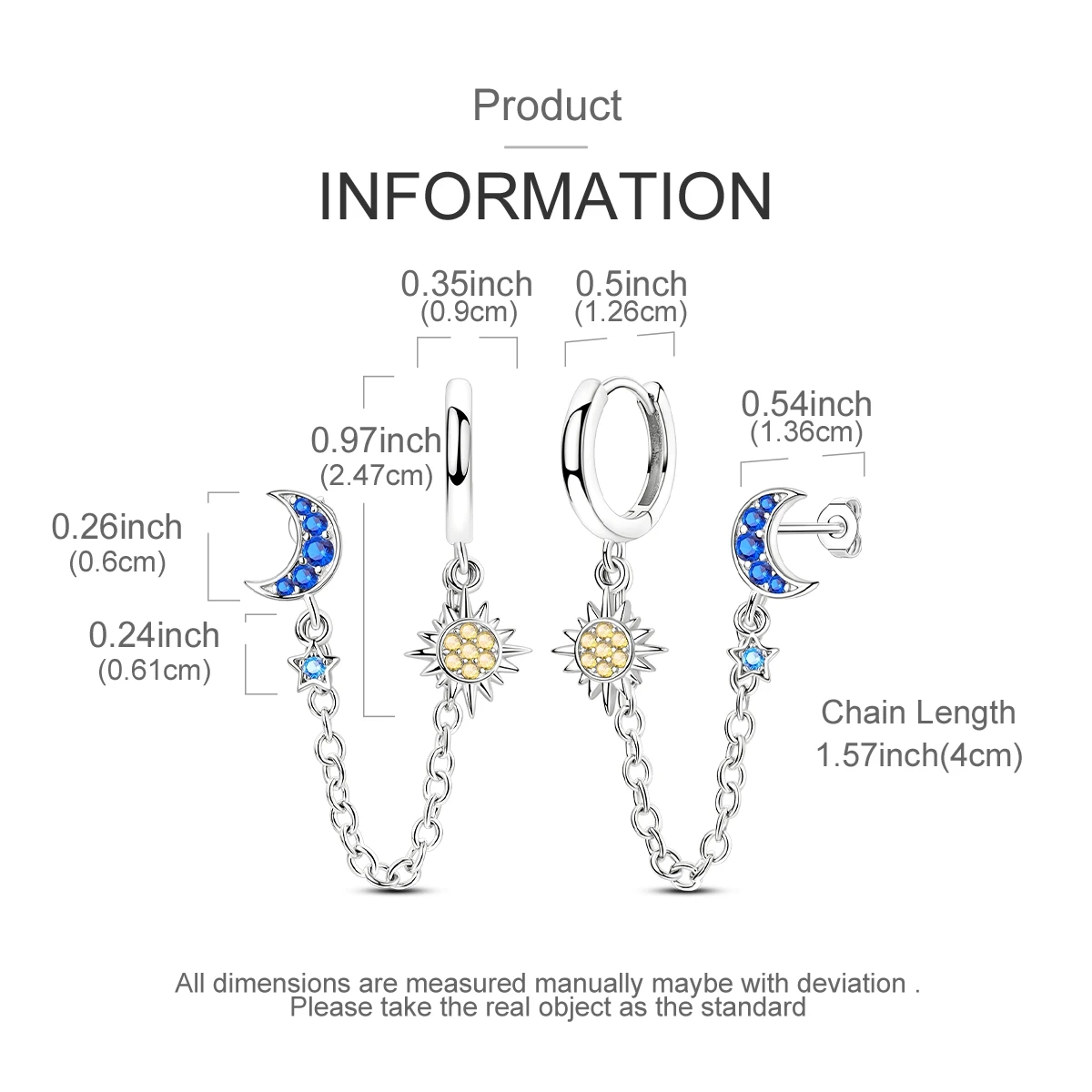 925 Silver Woman Hoop Earring Star Heart Butterfly Pendienes Original Jewelry Gift