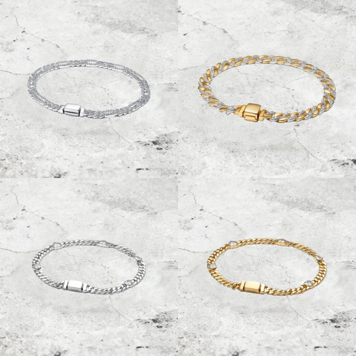 2025 PYUH Sparkling Love Bracelet Women's Accessories Jewelry Romantic Versatile Women's Christmas Gift