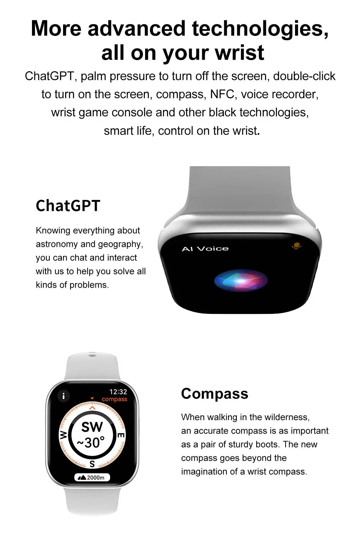 2026 New Original for Apple DT Watch 10 Smart Watch Men AMOLED 4GB Memory Music 3D Surround BT Call Waterproof smart watch Woman