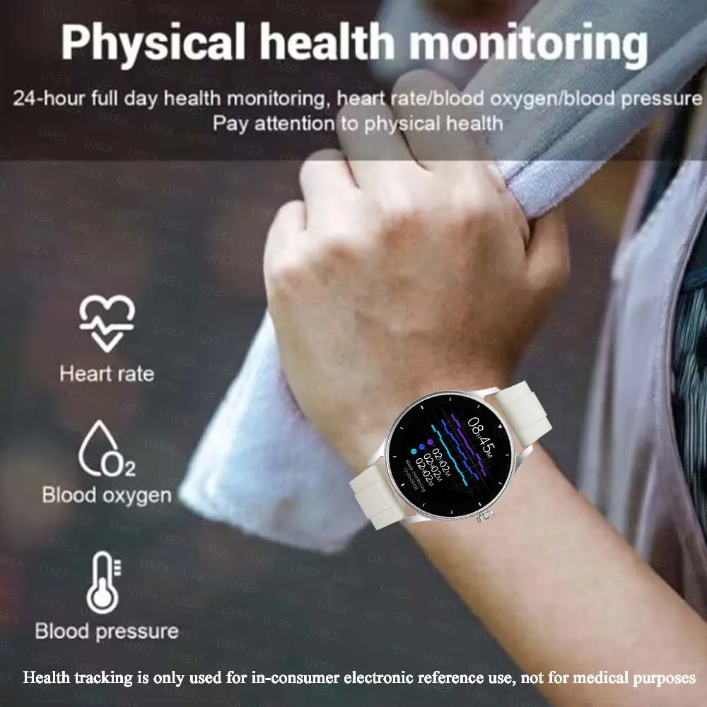 2026 New Smart Watch Women Men Bluetooth Call Sports Fitness Watches Heart Rate Health Monitor Smartwatch Ladies For Android iOS