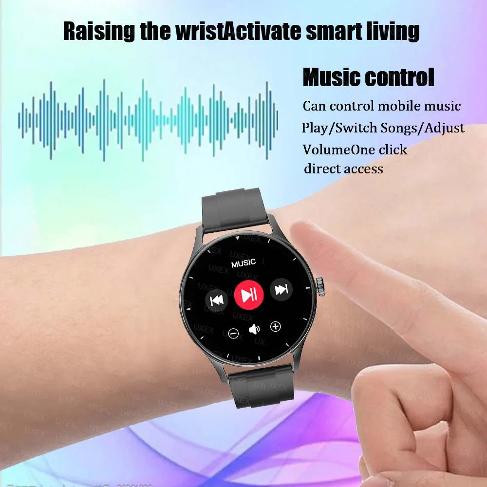 2026 New Smart Watch Women Men Bluetooth Call Sports Fitness Watches Heart Rate Health Monitor Smartwatch Ladies For Android iOS