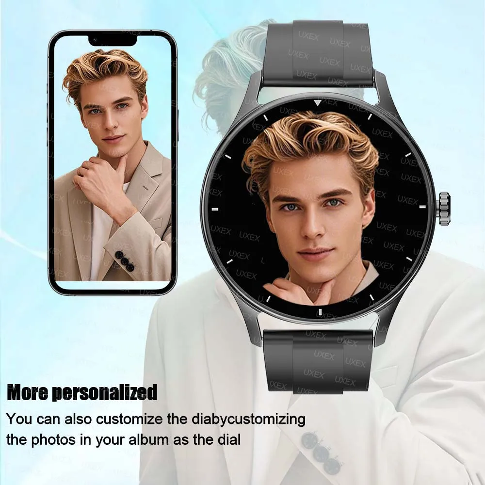 2026 New Smart Watch Women Men Bluetooth Call Sports Fitness Watches Heart Rate Health Monitor Smartwatch Ladies For Android iOS