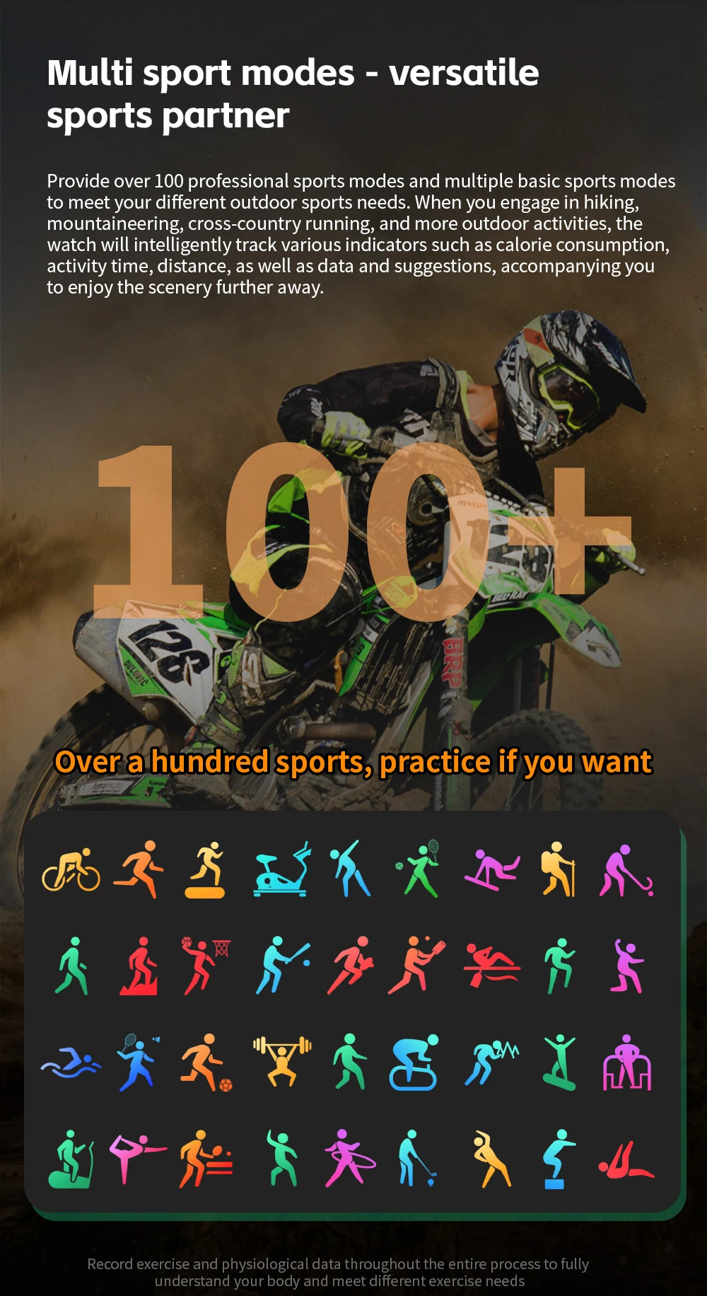 LOKMAT ATTACK-GT Upgrade Sport Smart Watch Waterproof Bluetooth Calls Rugged Smartwatches Flashlight Fitness Tracker for Phone