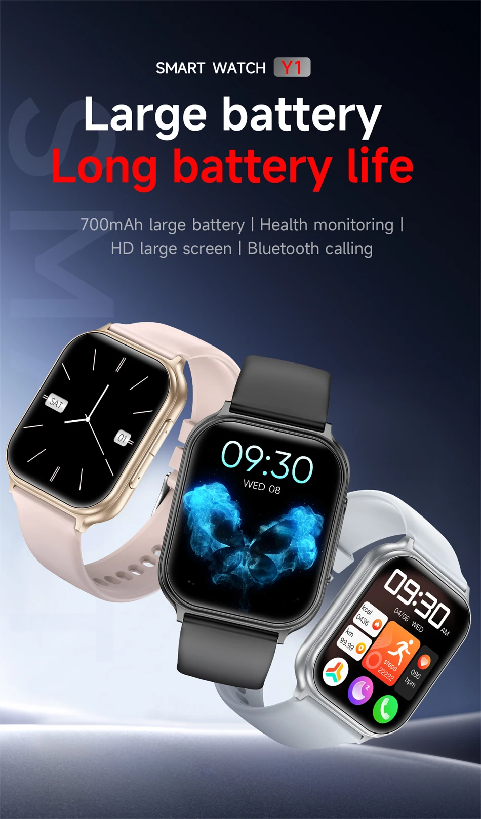 2026 New Smartwatch Women Sports Fitness Track IP68 Waterproof Built-in 24H Heart Rate Bluetooth Call Ladies Fashion Smartwatch