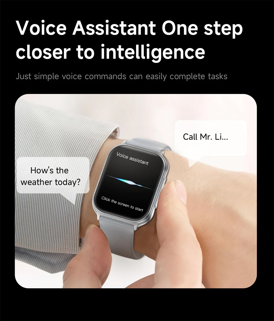 2026 New Smartwatch Women Sports Fitness Track IP68 Waterproof Built-in 24H Heart Rate Bluetooth Call Ladies Fashion Smartwatch