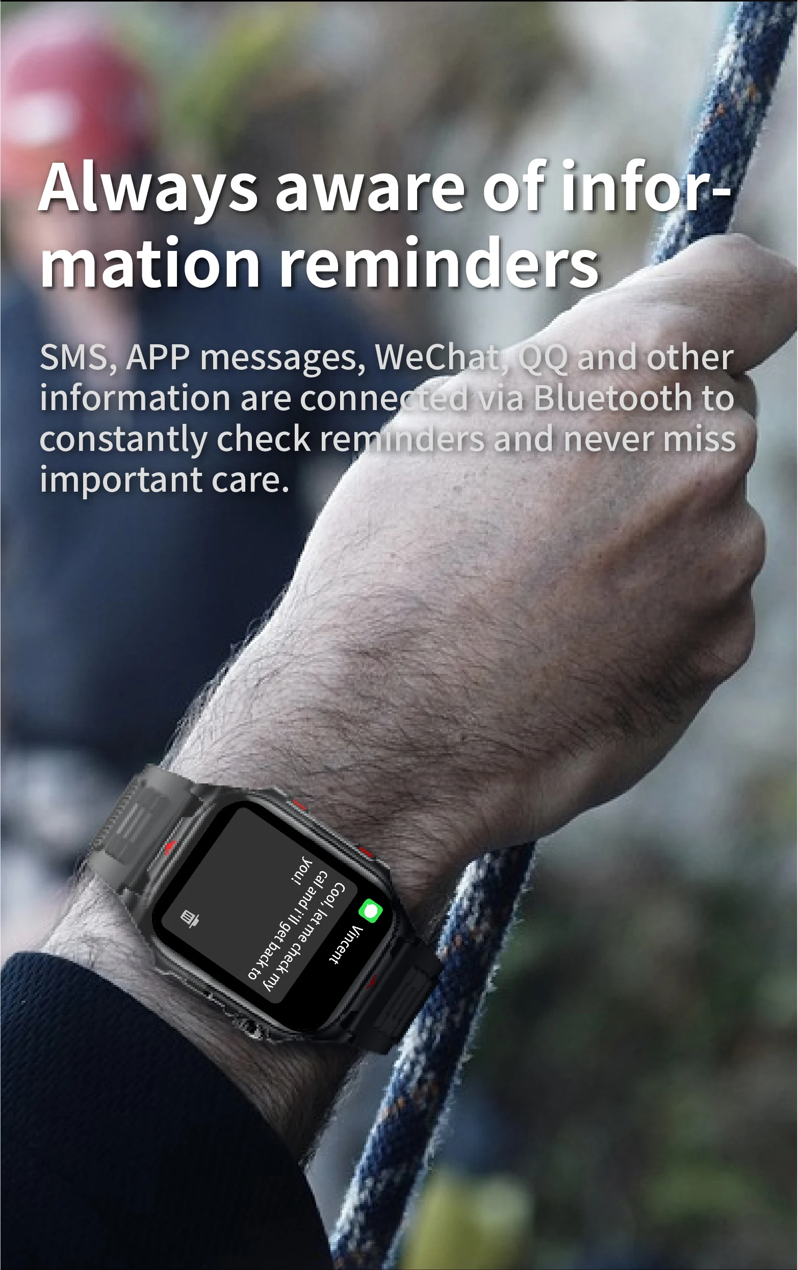 Electronic Smart Watch BT Call Heart Rate Monitor Smartwatch Fitness Tracker Waterproof Sport Watches for Man Woman Android 2026