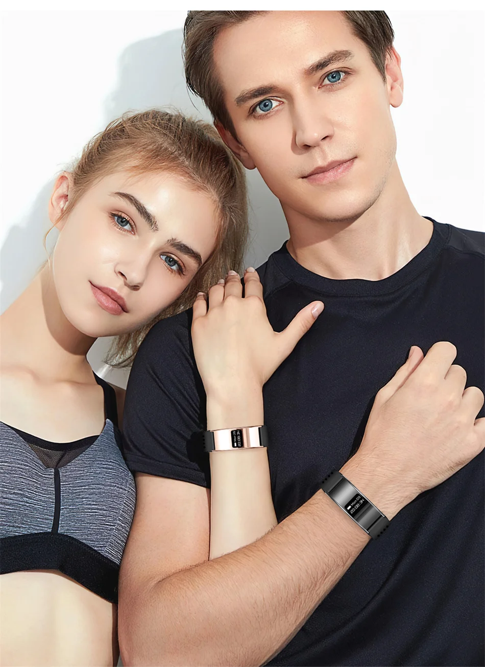 Men Women Smart Bracelet Heart Rate Sleep Monitor Health Smart Band Waterproof Sports Fitness Tracker Smartwatch For Android iOS