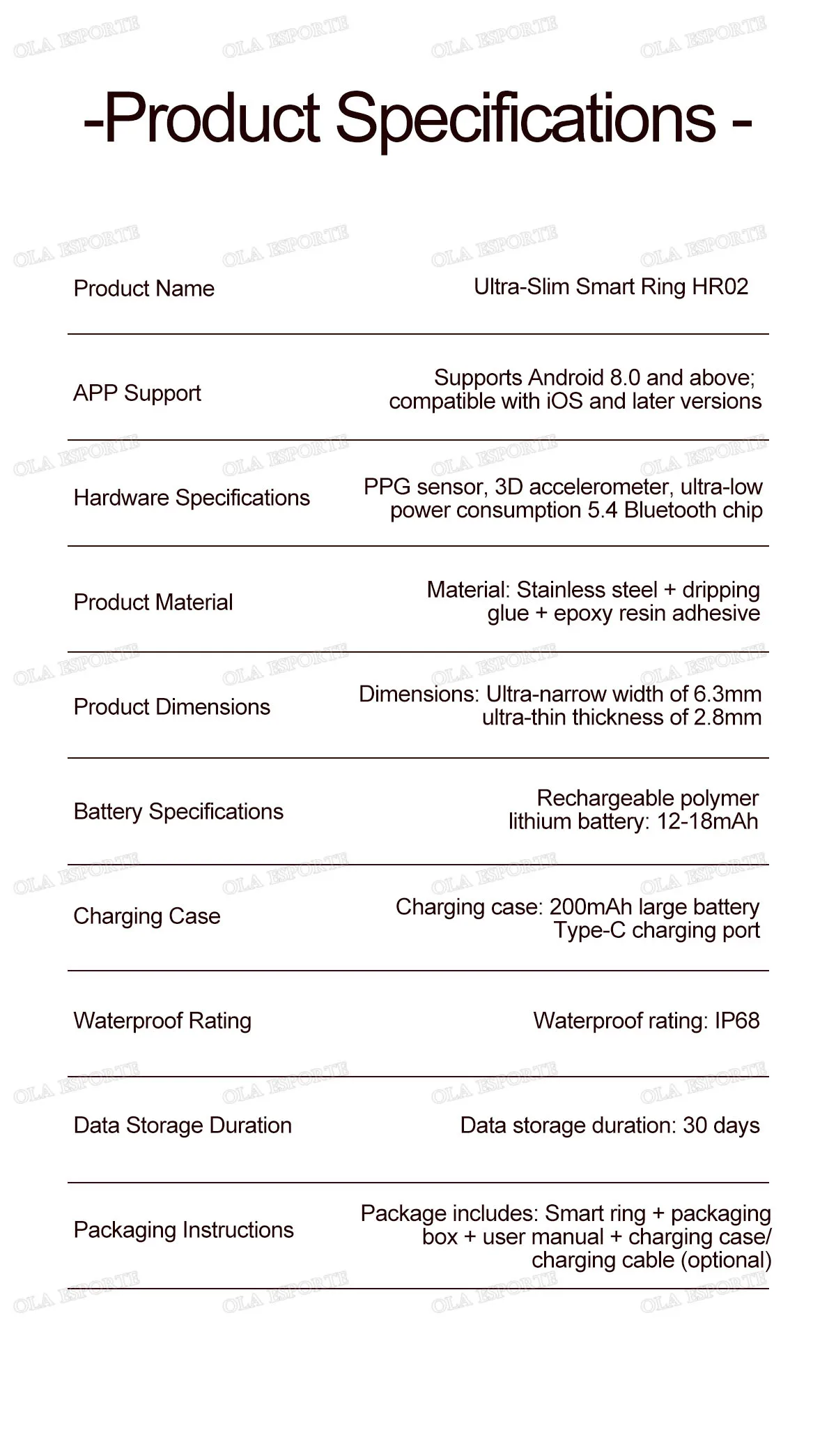 Gesture Sensing Smart Ring Health Monitor Smart Ring Outdoor Waterproof Ring Real HRV Monitor Heart Rate Blood Oxygen Sport Ring