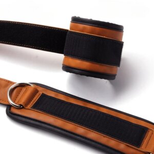 1PC Fitness Ankle Straps Adjustable D-Ring Support Cuffs Gym Leg Excercises Training Workouts Sports Fit Guard Safety Abductors