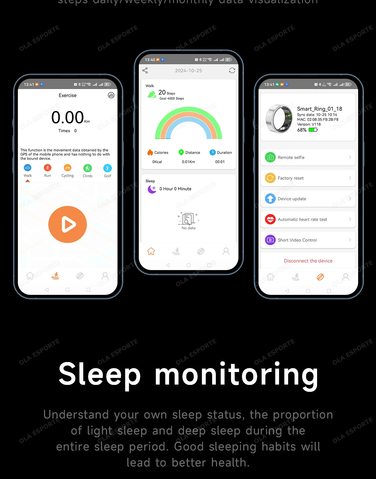 2025 Smart Ring with Display Screen and Touch, Wireless Charging, Health Manager, 5 ATM Waterproof For Men Women Rings R12 R11