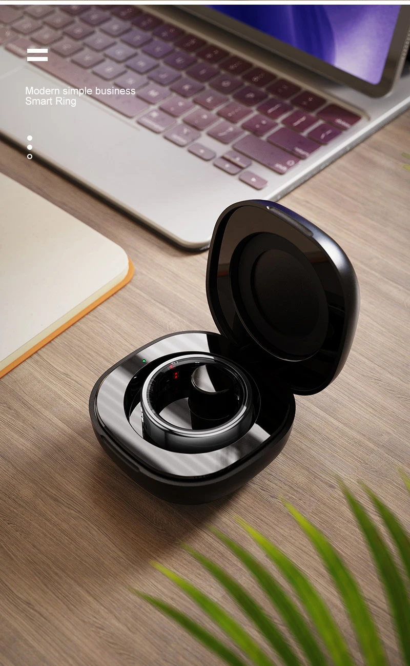 2026 R11C Smart Ring Men Women LED Display Screen Health Ring Heart Rate Sleep Monitor Waterproof Smartring for Android IOS