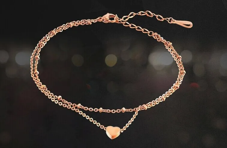 New Personalized Butterfly Pendant Anklet Summer Beach Leg Chain Handcrafted Anklet Gold And Silver Headwear Wholesale And Retai