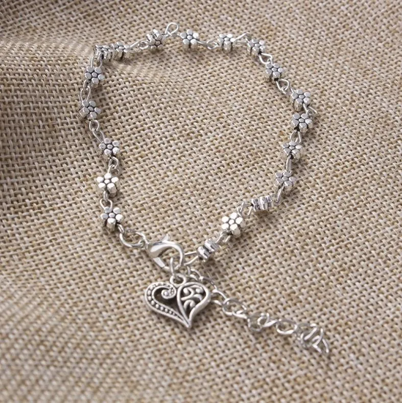 New Personalized Butterfly Pendant Anklet Summer Beach Leg Chain Handcrafted Anklet Gold And Silver Headwear Wholesale And Retai